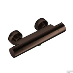 Douchethermostaat Hotbath Cobber Onderaansluiting 2-knop Verouderd Messing