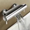 Badkraan Hotbath Cobber Thermostaat Waterval Uitloop Chroom -Exporteren Badkamer Top Winkel b021cr badkraan hotbath cobber thermostaat waterval uitloop chroom 3