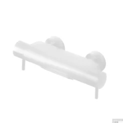 Badkraan Hotbath Cobber Thermostaat Waterval Uitloop Mat Wit