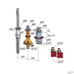 Badrandcombinatie Hotbath Buddy 1-hendel Mengkraan 2-weg Chroom -Exporteren Badkamer Top Winkel b075cr badrandcombinatie hotbath buddy 1 hendel mengkraan 2 weg chroom tech