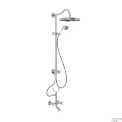 Bad/Douche Combinatie Opbouwset Tres Clasic Mengkraan RVS