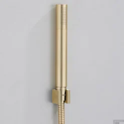 Badkraan Opbouw Boss & Wessing Gold Met Staaf Handdouche Set Messing Mat Goud -Exporteren Badkamer Top Winkel badkraan opbouw bws gold met staaf handdouche set messing mat goud detail4