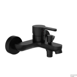 Badkraan Schutte Denver Mengkraan Opbouw Eéngreeps Zwart