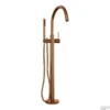 Badkraan Vrijstaand Brauer Copper Carving Met Staaf Handdouche Geborsteld Koper -Exporteren Badkamer Top Winkel badkraan vrijstaand brauer copper carving met staaf handdouche geborsteld koper shop