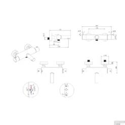 Badkraan Wiesbaden Style Thermostatisch Cool Touch HOH 15 Cm Chroom 7 Badkraan Wiesbaden Style Thermostatisch Cool Touch HOH 15 Cm Chroom -Exporteren Badkamer Top Winkel badkraan wiesbaden style thermostatisch cool touch hoh 15 cm chroom tech