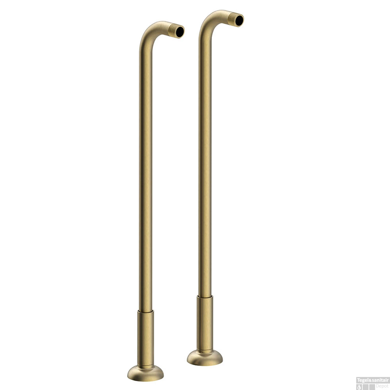 Badkraankoppelingen Tres Clasic Vrijstaand Verouderd Messing Mat 3 Badkraankoppelingen Tres Clasic Vrijstaand Verouderd Messing Mat