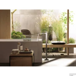 Badmengkraan Metropol HansGrohe Eengreeps Vloergemonteerd Chroom -Exporteren Badkamer Top Winkel badmengkraan metropol hansgrohe eengreeps vloergemonteerd chroom 2