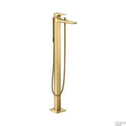 Badmengkraan Metropol HansGrohe Eengreeps Vloergemonteerd Gepolijst Goud