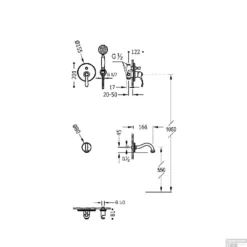Badmengkraan Tres Clasic Inbouw Set Incl. Handdouche Chroom -Exporteren Badkamer Top Winkel badmengkraan tres clasic inbouw set incl. handdouche chroom tech