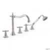 Badrandkraan Tres Clasic Mengkraan Incl. Omstelknop En Handdouche RVS -Exporteren Badkamer Top Winkel badrandkraan tres clasic mengkraan incl. omstelknop en handdouche rvs shop