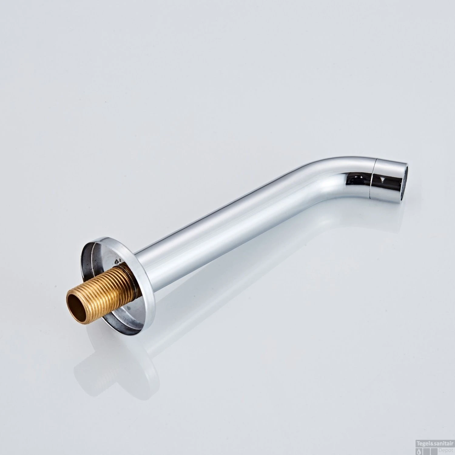 Baduitloop Boss & Wessing Talpa 21 Cm Messing Chroom 4 Baduitloop Boss & Wessing Talpa 21 Cm Messing Chroom - Afbeelding 2