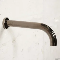 Baduitloop Salenzi Giro 20 Cm Black Chrome -Exporteren Badkamer Top Winkel baduitloop salenzi 20 cm black chrome sfeer1 1