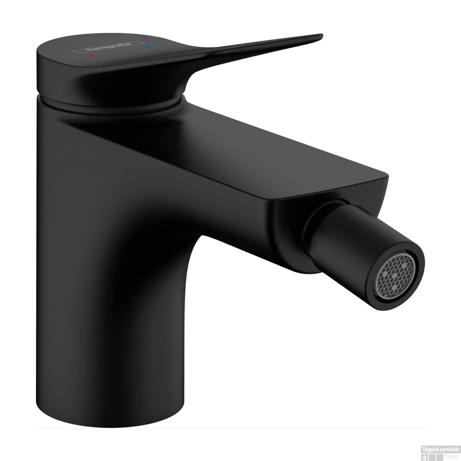 Bidetmengkraan Hansgrohe Vivenis Met Trekwaste Mat Zwart