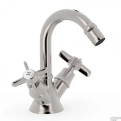 Bidetmengkraan Tres Clasic 2 Kruisgreep RVS
