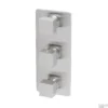 BWS Afbouwdeel Vierkant Douche Thermostaat 3Weg RVS Look -Exporteren Badkamer Top Winkel bws afbouwdeel vierkant douche thermostaat 3weg rvs look shop
