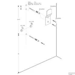 BWS Douchepaneel Ernie Met Thermostatische Kraan 148x22 Cm RVS -Exporteren Badkamer Top Winkel bws douchepaneel erie met thermostatische kraan rvs tech3