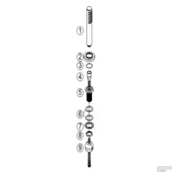 BWS Handdoucheset Badrand Met Slang Chroom -Exporteren Badkamer Top Winkel bws handdoucheset badrand met slang chroom detail