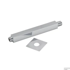 BWS Douchearm Hera Luxe Plafondbevestiging Vierkant 20 Cm RVS