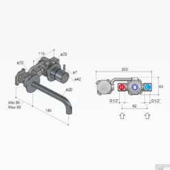 Wastafelmengkraan Hotbath Cobber Inbouw 3+3 Inbouwsysteem 1-hendel Gebogen 18 Cm Chroom 9 Wastafelmengkraan Hotbath Cobber Inbouw 3+3 Inbouwsysteem 1-hendel Gebogen 18 Cm Chroom -Exporteren Badkamer Top Winkel cb005ext18cr wastafelmengkraan hotbath cobber inbouw 3 3 inbouwsysteem 1 hendel gebogen 18 cm chroom tech