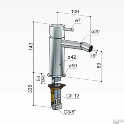 Bidetmengkraan Hotbath Cobber Verouderd Messing (excl. Waste) 7 Bidetmengkraan Hotbath Cobber Verouderd Messing (excl. Waste) -Exporteren Badkamer Top Winkel cb018ab bidetmengkraan hotbath cobber chroom excl. waste tech
