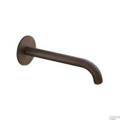 Wastafelkraan Uitloop Hotbath Cobber Rond 18 Cm Verouderd Messing