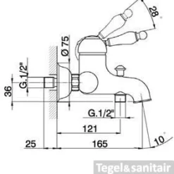 Cisal Arcana Empress Badmengkraan EM00013027 Brons