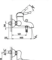 Cisal Arcana Royal Badmengkraan Met Handdouche AY00012021 Chroom