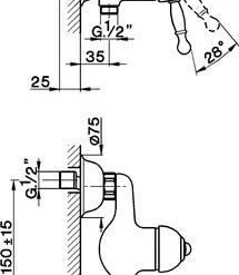 Cisal Arcana Royal Douchemengkraan AY00044127 Brons