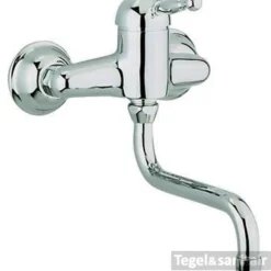 Cisal Arcana Royal Nostalgische Wandkraan AY00040026 Oud Koper