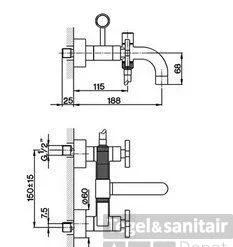 Cisal Barcelona Quad Badmengkraan Chroom BQ00010021