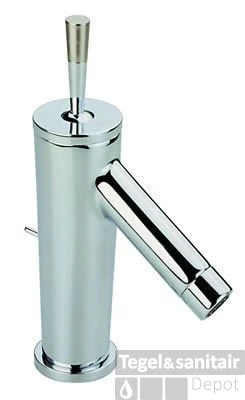 Wastafelkraan Cisal Pumpy PU0005102D RVS 4 Wastafelkraan Cisal Pumpy PU0005102D RVS - Afbeelding 2