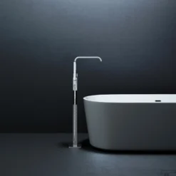 Clou Xo Vrijstaande Badmengkraan Type 3 Met Handdouche Chroom -Exporteren Badkamer Top Winkel cl 06.04003.29 a