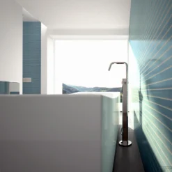 Clou Kaldur Vrijstaande Badmengkraan Chroom (Exclusief Handdouche) -Exporteren Badkamer Top Winkel cl 06.25.005.29.l concept 001