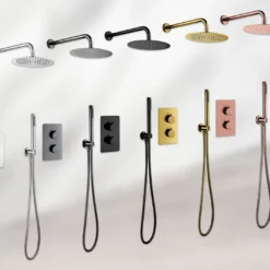 Inbouw Regendouche Set Boss & Wessing Colorato Met Handdouche En Wanduitloop Geborsteld Koper 13 Inbouw Regendouche Set Boss & Wessing Colorato Met Handdouche En Wanduitloop Geborsteld Koper -Exporteren Badkamer Top Winkel cr5287 002 2