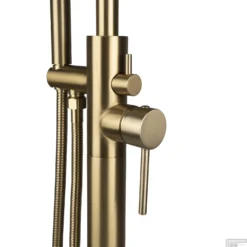 Vrijstaande Badkraan Boss & Wessing Colorato 1 Hendel 111 Cm Geborsteld Goud -Exporteren Badkamer Top Winkel cre0481 sfeer