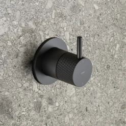 Inbouwkraan Hotbath Cobber X Met 2-Weg Omstel Mat Zwart (excl. Inbouwdeel)