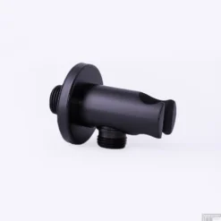 Doucheaansluiting Boss & Wessing Nero Opsteekgarnituur Messing Mat Zwart