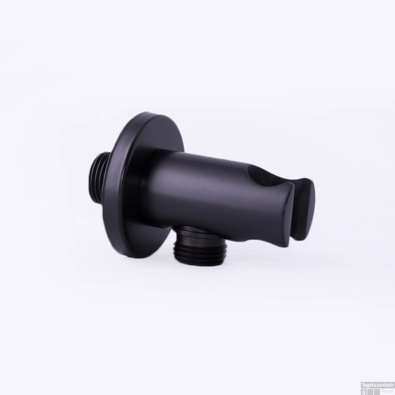 Doucheaansluiting Boss & Wessing Nero Opsteekgarnituur Messing Mat Zwart 3 Doucheaansluiting Boss & Wessing Nero Opsteekgarnituur Messing Mat Zwart