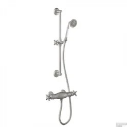 Douchekraan Tres Clasic Thermostatisch Set Incl. Glijstang En Handdouche RVS