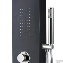 Douchepaneel Boss & Wessing Erie 160x20x7 Cm Mat Zwart -Exporteren Badkamer Top Winkel douchepaneel boss wessing erie 160x20x7 cm mat zwart 3