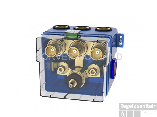 Douchethermostaat Inbouwbox Wiesbaden Caral Klik Pro 3-weg 3 Douchethermostaat Inbouwbox Wiesbaden Caral Klik Pro 3-weg