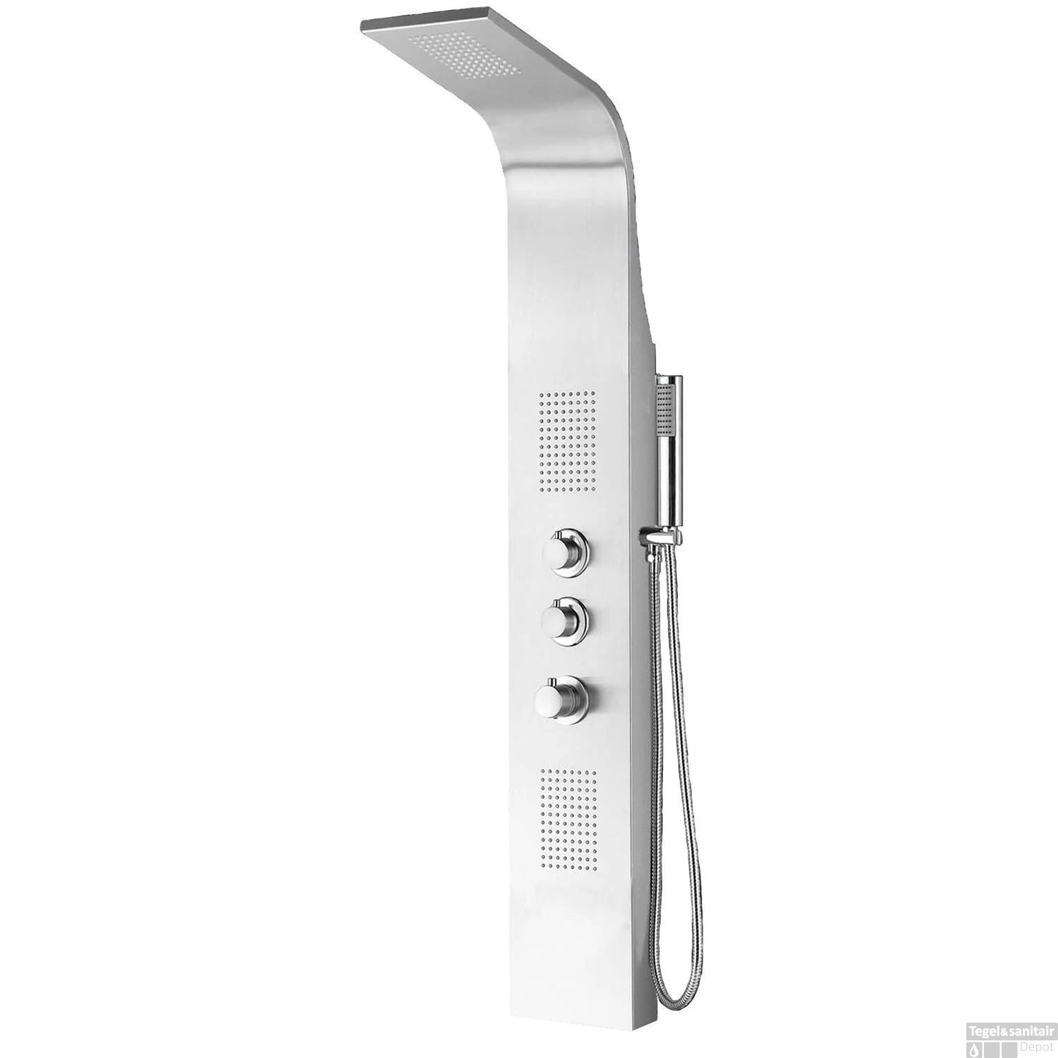 ERIE RVS Douchekolom 3 ERIE RVS Douchekolom