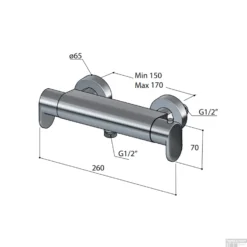 Douchethermostaat Hotbath Friendo Onderaansluiting 2-knop Geborsteld Nikkel -Exporteren Badkamer Top Winkel f008gn douchethermostaat hotbath friendo onderaansluiting 2 knop geborsteld nikkel tech 1