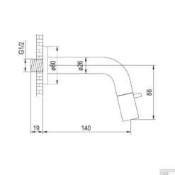 Fonteinkraan Brauer Black Edition Inbouw 14 Cm Mat Zwart -Exporteren Badkamer Top Winkel fonteinkraan brauer black edition inbouw 14 cm mat zwart tech
