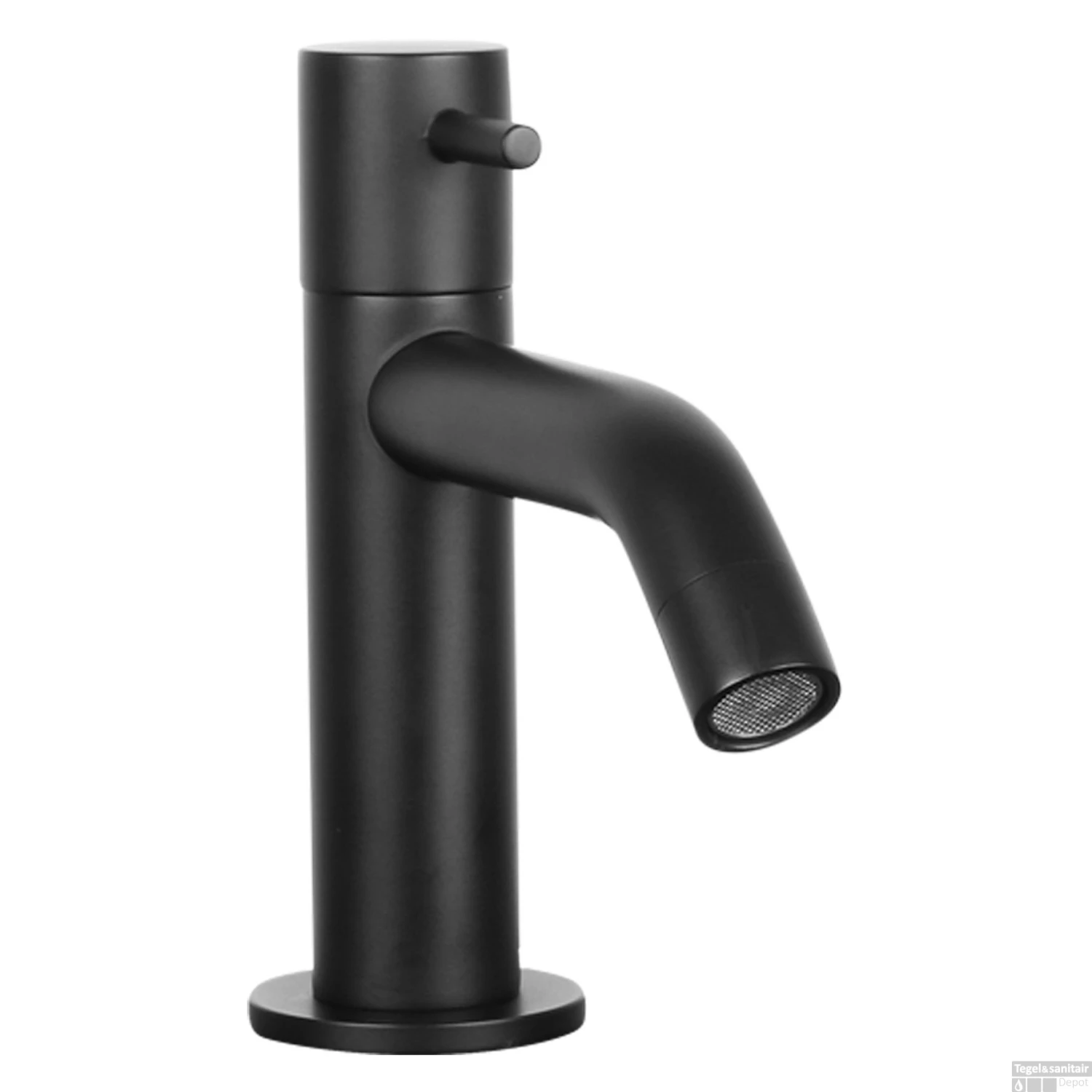 Fonteinkraan Differnz Mix Gebogen Mat Zwart 4 Fonteinkraan Differnz Mix Gebogen Mat Zwart - Afbeelding 2