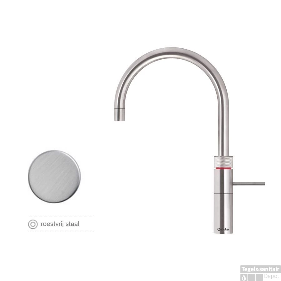 Quooker Fusion Round Keukenmengkraan Roestvrij Staal KFRRVS - Afbeelding 2