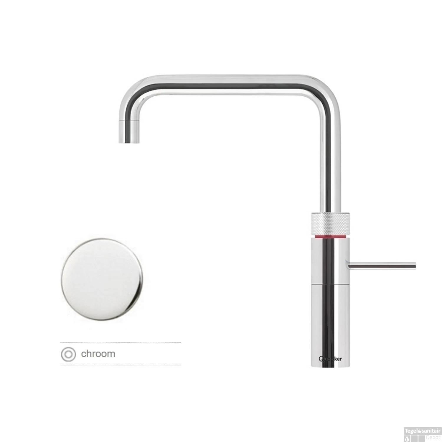 Quooker Fusion Square Chroom Met PRO3 VAQ-E Boiler 4 Quooker Fusion Square Chroom Met PRO3 VAQ-E Boiler - Afbeelding 2