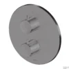 Inbouw Thermostaat Lagoo Garda Met 2-weg Omstel Knop Gunmetal -Exporteren Badkamer Top Winkel g2231 gunmetal shop