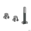 Badrandcombinatie Lagoo Garda Met Mengkraan, Omstel En Handdouche Messing Chroom -Exporteren Badkamer Top Winkel g3212 shop