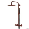 Thermostatische Regendoucheset Lagoo Garda Met Handdouche Staaf Geborsteld Koper -Exporteren Badkamer Top Winkel g5201 brushed copper shop